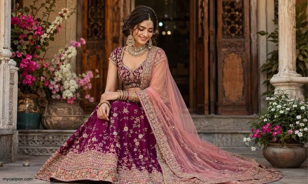 Caption for Lehenga Post on Instagram