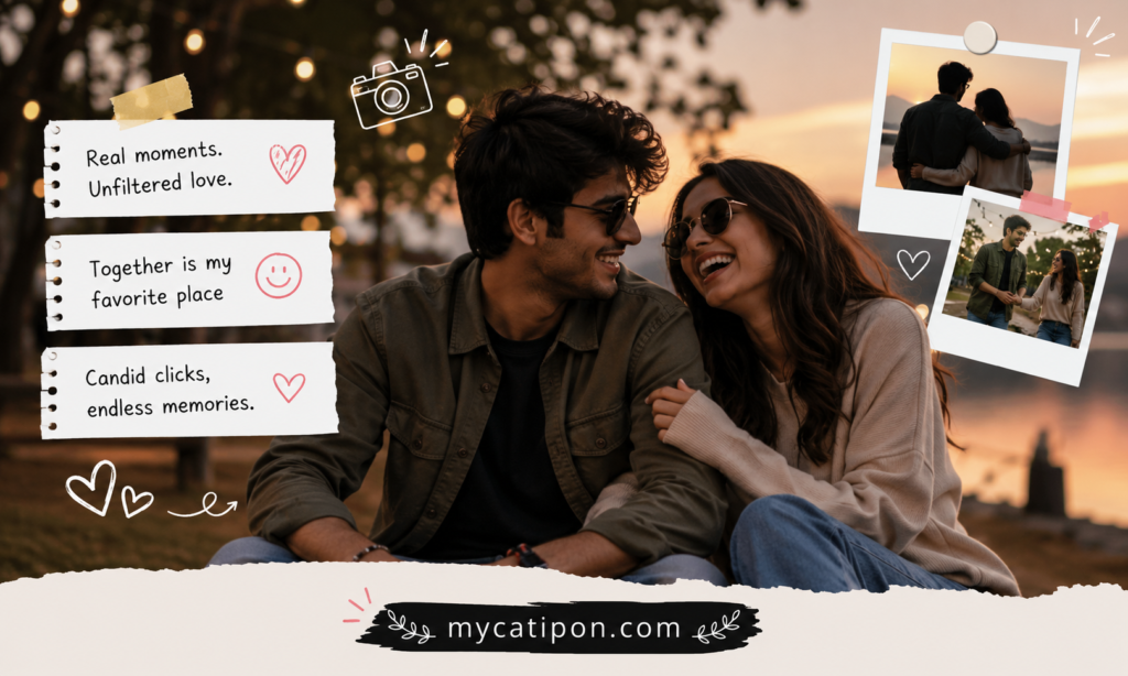 Candid Photo Captions for Couples
