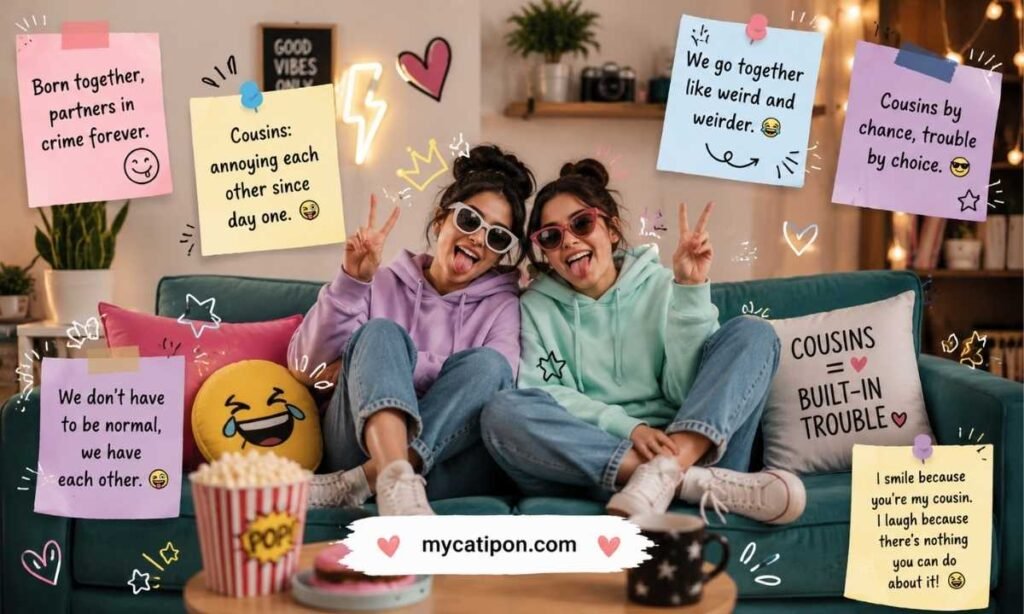 Cute Cousin Caption for Instagram