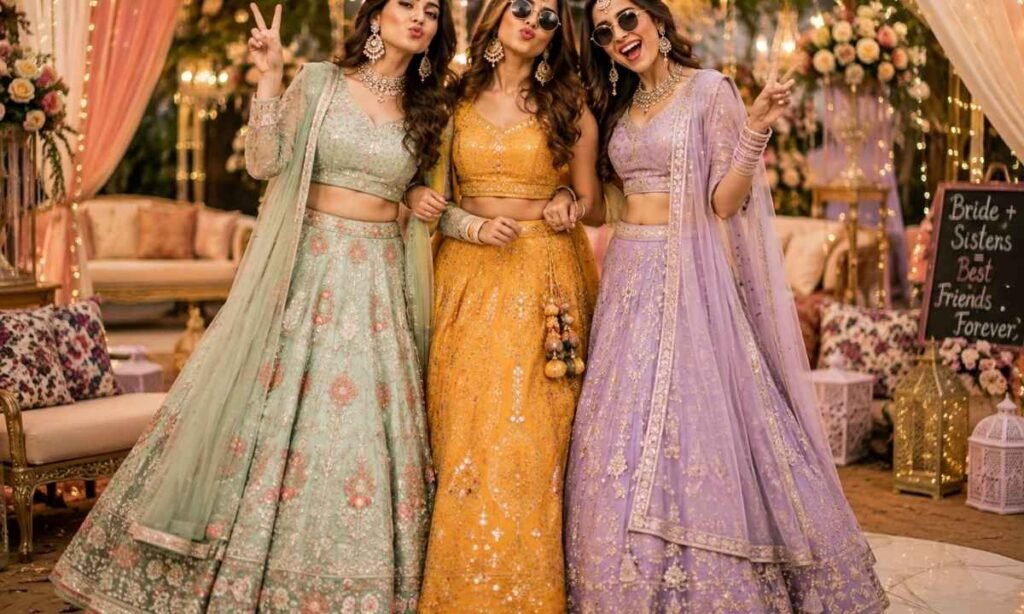 Funny Lehenga Captions for Instagram