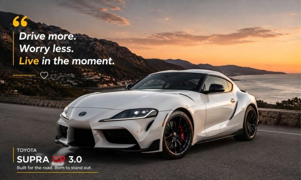 Golden Hour Supra Coastal Drive
