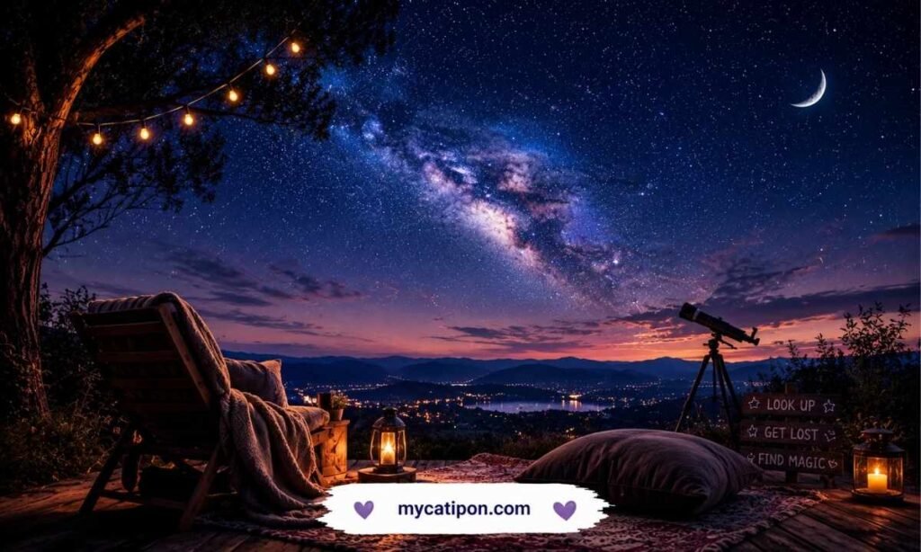 Night Sky Caption for Instagram