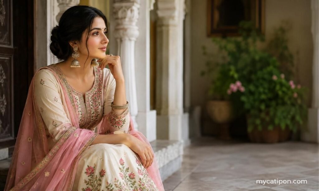 Traditional look for Girls