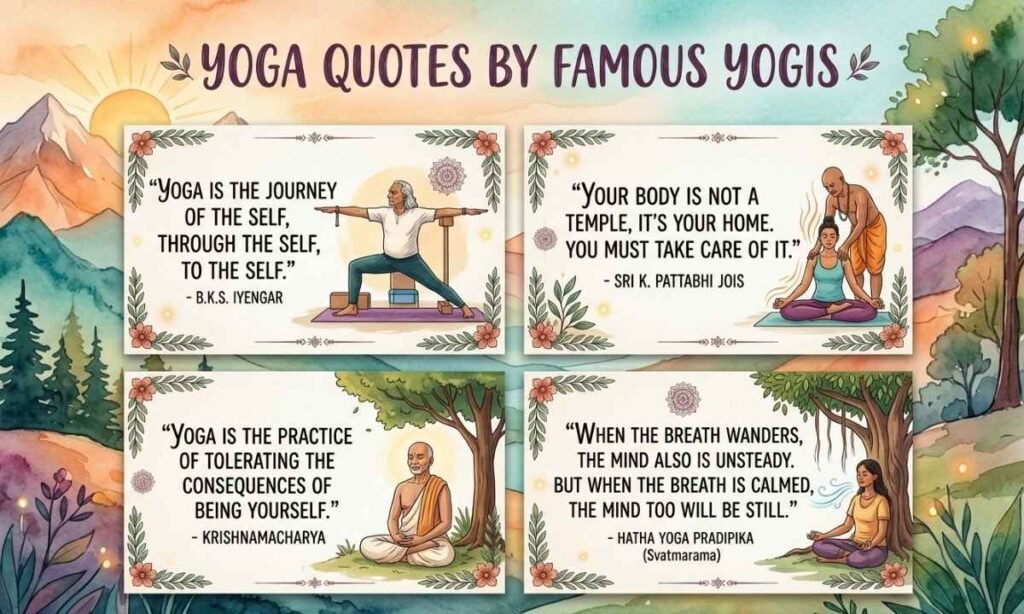 Yoga Quotes by Famous Yogis