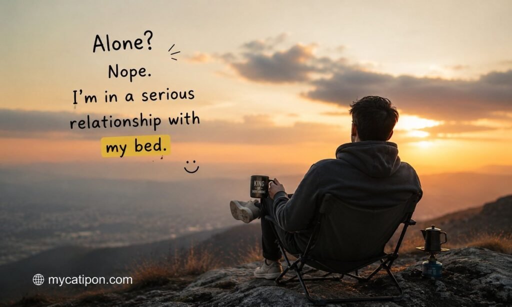 Funny Alone Captions for Instagram