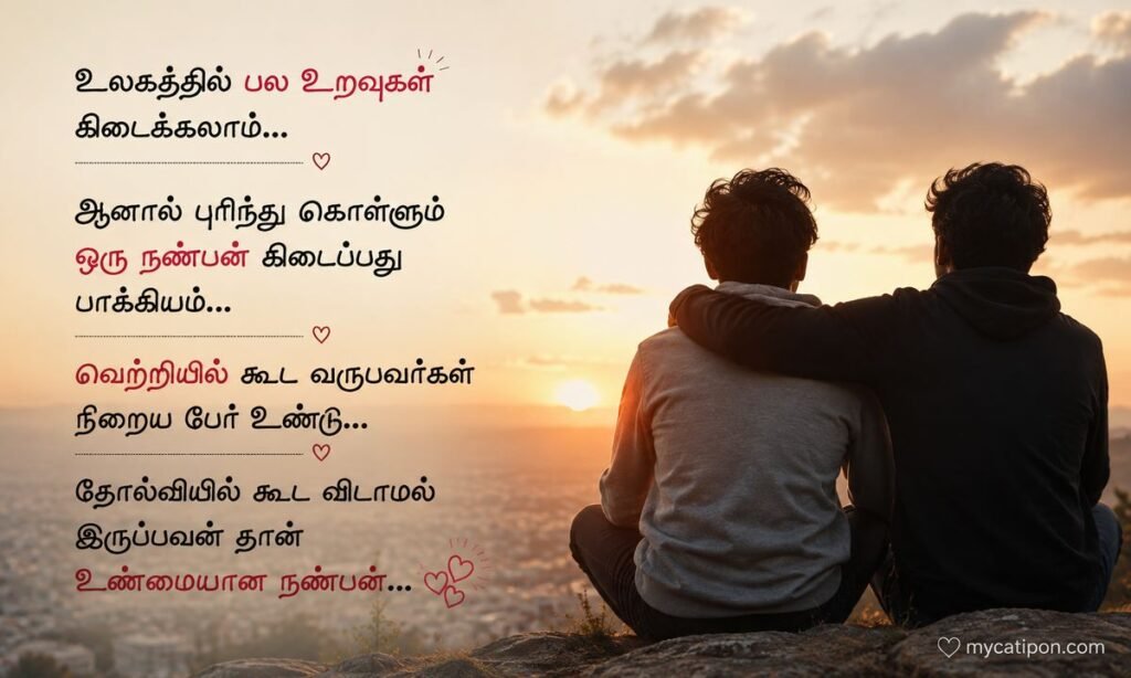 Friend Quotes in Tamil