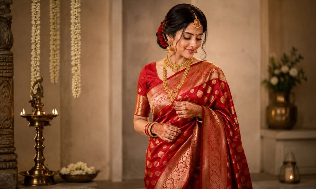 Traditional Bengali Saree