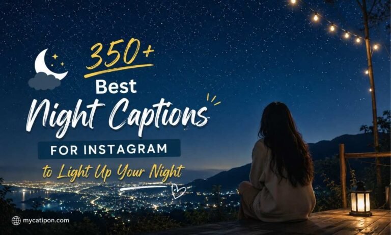 Best Night Captions for Instagram