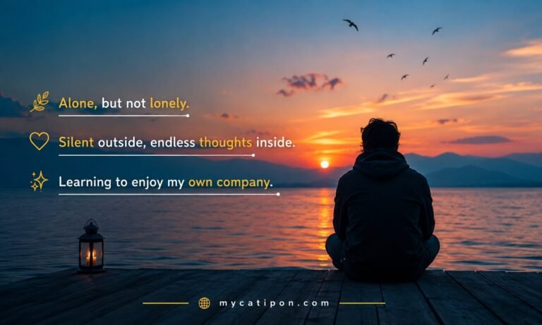 Alone Captions for Instagram